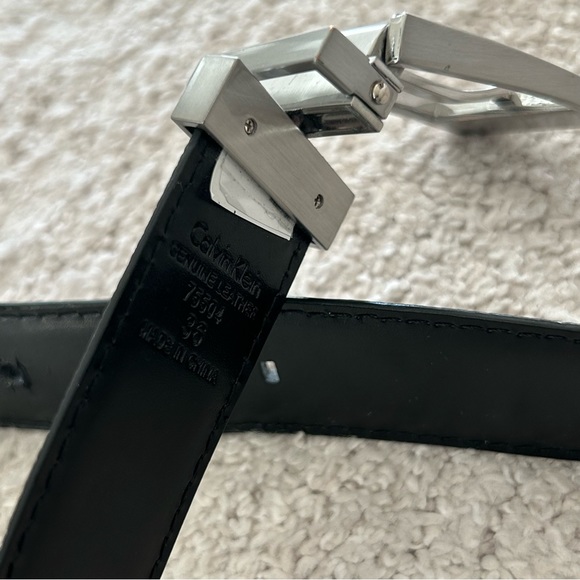 Mens Calvin Klein Reversible Belt - Picture 8 of 11